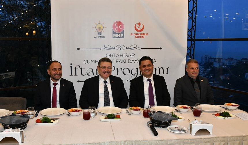 Cumhur İttifakı İftarında Güçlü Türkiye Vurgusu