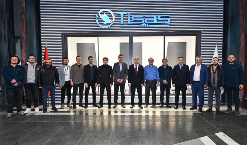 KTÜ Heyeti TİSAŞ’ı Ziyaret Etti
