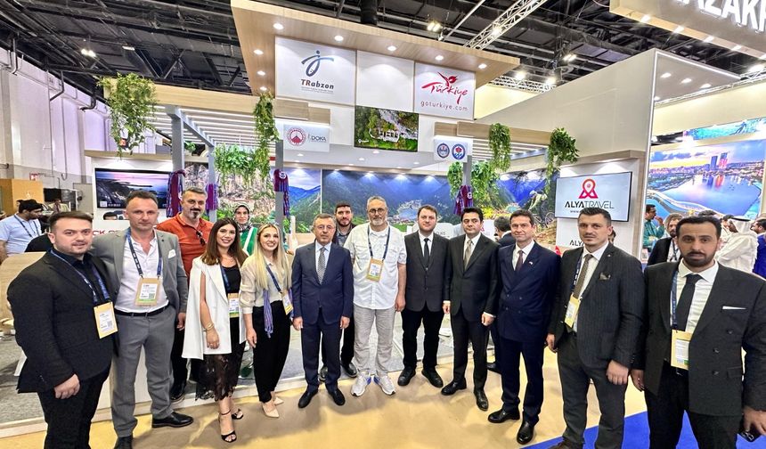 Dubai Turizm Fuarında Trabzon standına büyük ilgi