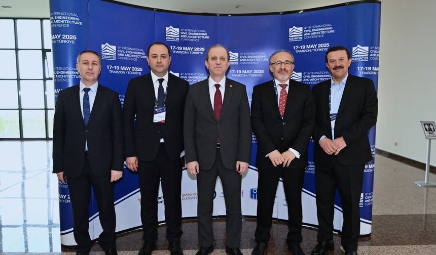 ICEARC’25 Konferansı Başladı: 33 Ülkeden Bilim İnsanları KTÜ’de Buluştu