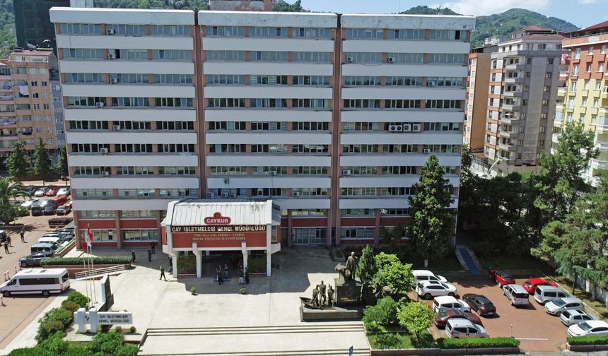 2025 yılı Yaş Çay Kampanyası açıldı