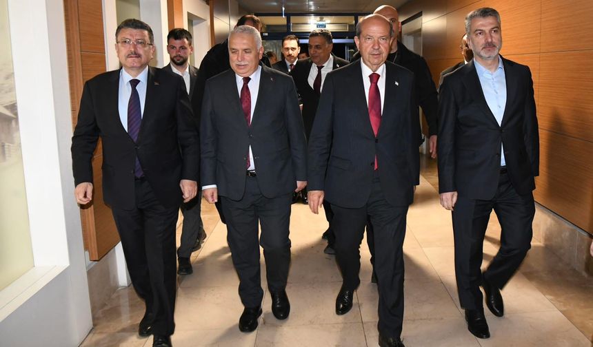 KKTC Cumhurbaşkanı Ersin Tatar Trabzon’da