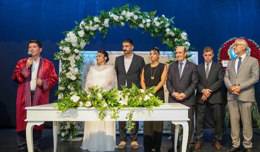 BAŞKAN KAYA, NİKAH MEMURU FATMA ÖZDEMİR’İN NİKAHINI KIYDI