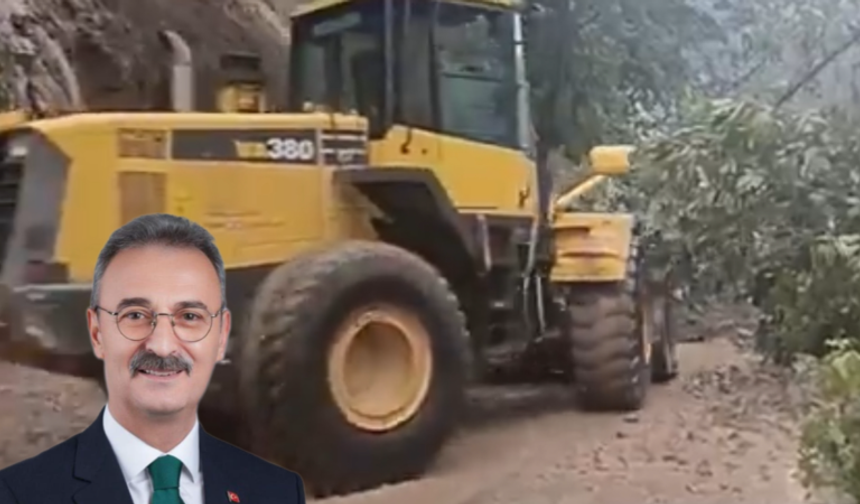 Şalpazarı Belediye Başkanı Refik Kurukız’dan Heyelan Açıklaması