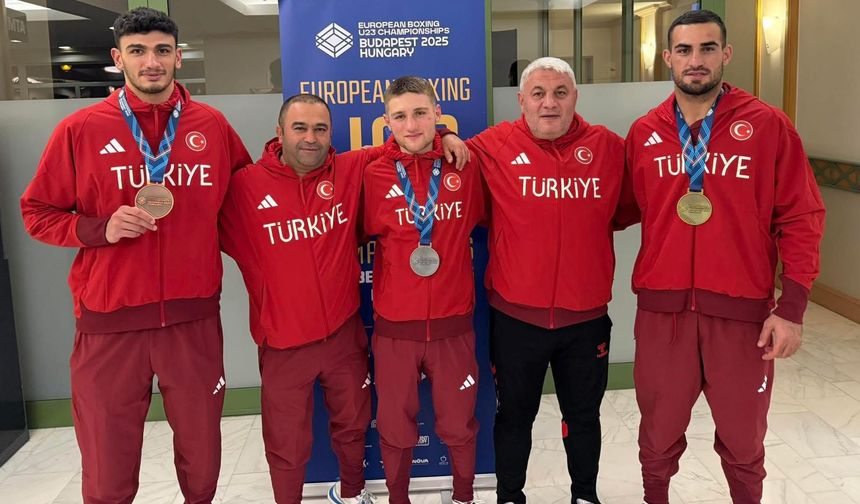 MEHMETHAN ÇINAR’IN BÜYÜK BAŞARISI ORTAHİSAR BELEDİYESİ’NİN MİLLİ BOKSÖRÜ, AVRUPA İKİNCİSİ OLDU