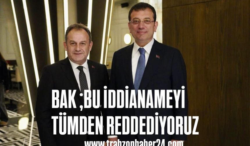 BU İDDİANAMEYİ TÜMDEN REDDEDİYORUZ!