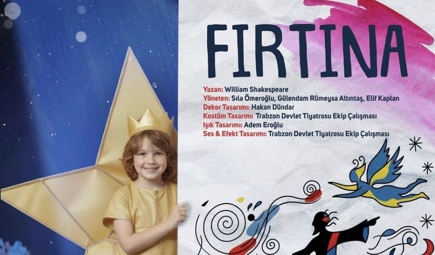 SEVGİ EVLERİNDEKİ ÇOÇUKLARIMIZ ‘’ FIRTINA’’ İÇİN SAHNEDE!