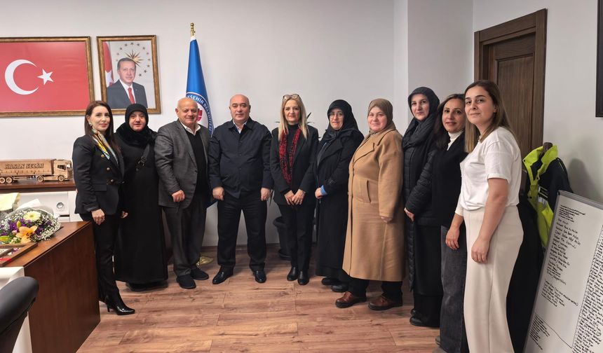 Lösemi ve Engelli Gönüllüleri Derneği’nden Büyükşehir Genel Sekreteri Hasan Selim’e Ziyaret