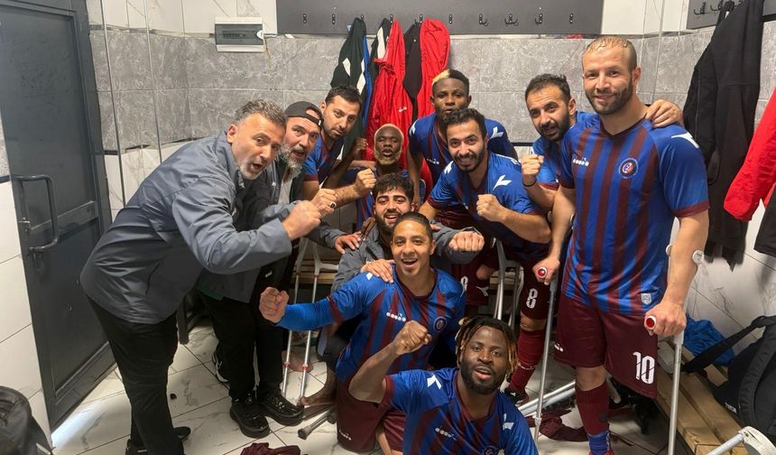 TRABZON EKİBİNİN SAHASINDA BİLEĞİ BÜKÜLMÜYOR