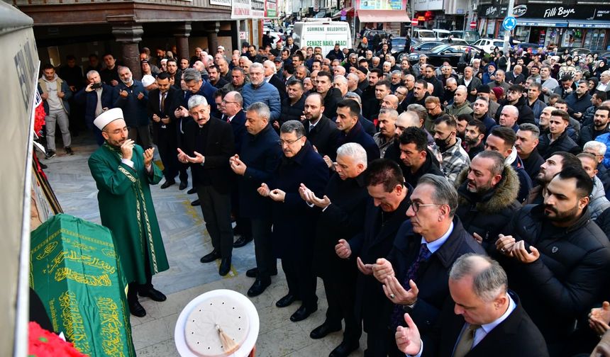 Samsun Bölge Adliye Mahkemesi Cumhuriyet Başsavcısı Ahmet Yavuz‘un Annesine Son Görev