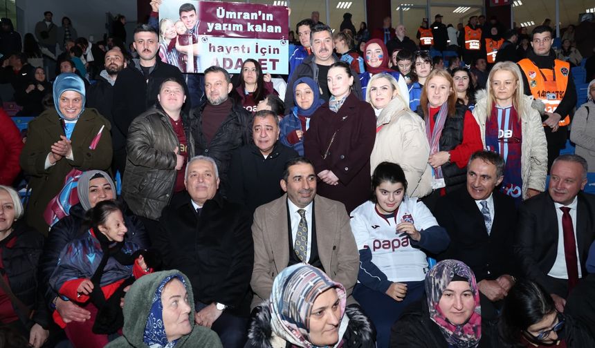 Vali Yıldırım, Trabzonspor Maçını Özel Gereksinimli Bireylerle Birlikte İzledi