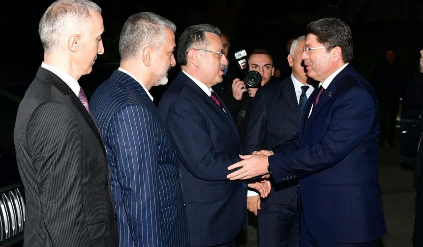Adalet Bakanı Yılmaz Tunç Trabzon’da