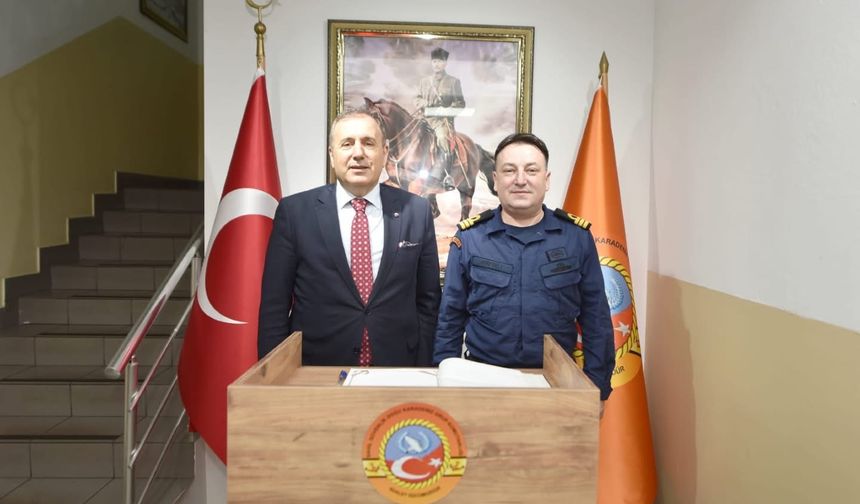 Çelebi'den Sahil Güvenlik'e ziyaret