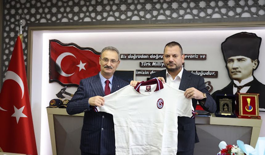 Ertuğrul Doğan’dan Şalpazarı Belediye Başkanı Refik Kurukız’a Ziyaret