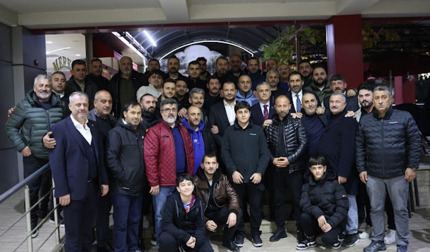 Başkan Ertuğrul Doğan’dan Yomra Belediye Başkanı Mustafa Bıyık’a ziyaret