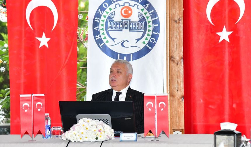 İl Güvenlik ve Asayiş Koordinasyon Kurulu Toplantısı Çarşıbaşı’nda yapıldı