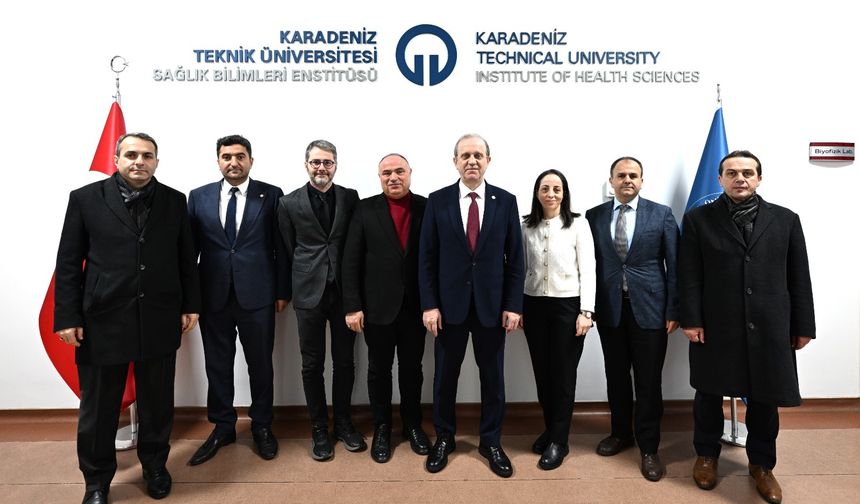 KTÜ Sağlık Bilimleri Enstitüsü 2025 Yılı Faaliyetlerini Rektörlüğe Sundu