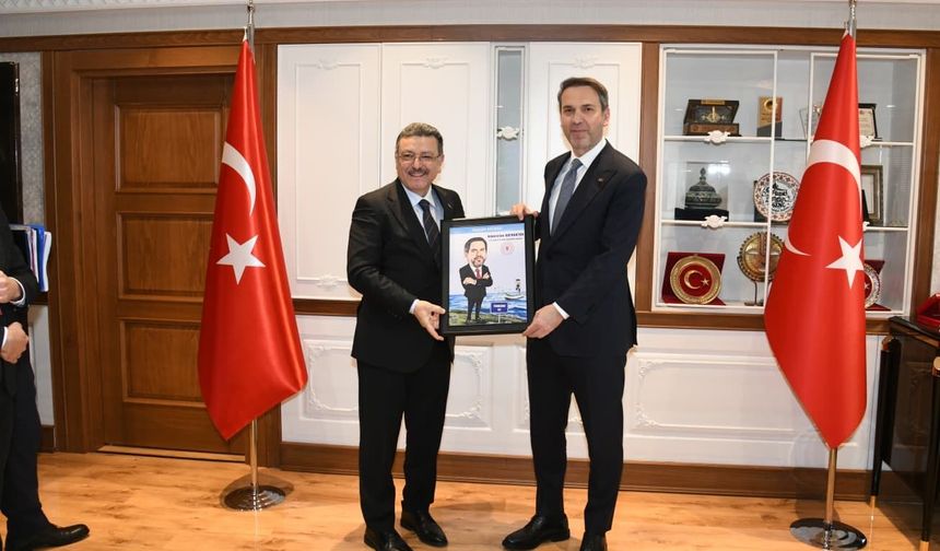 BAKAN BAYRAKTAR’A KARİKATÜR SÜRPRİZİ