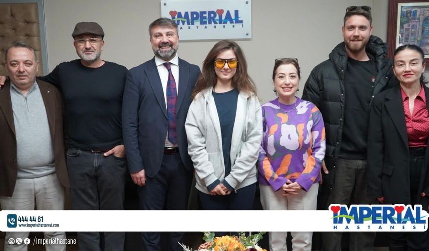 Ava YAMAN Özel İmperial Hastanesi’ni ziyaret etti