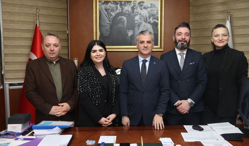 Özel İmperial Hastanesi’nden Yomra Belediye Başkanı Mustafa BIYIK’a ziyaret