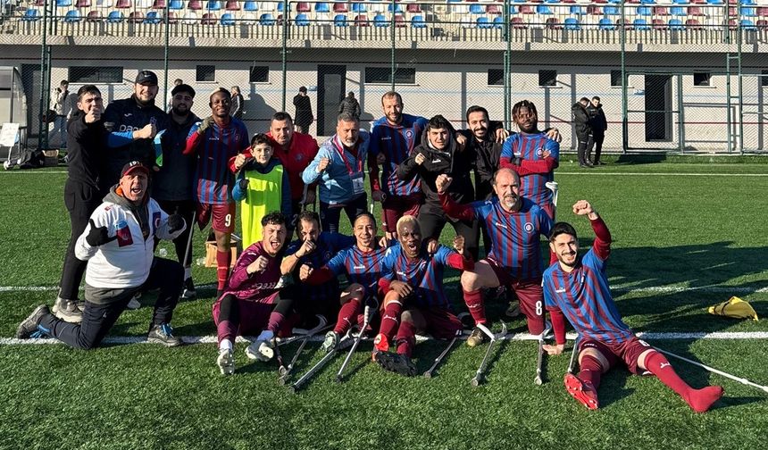 TRABZON EKİBİNDEN GOL YAĞMURU