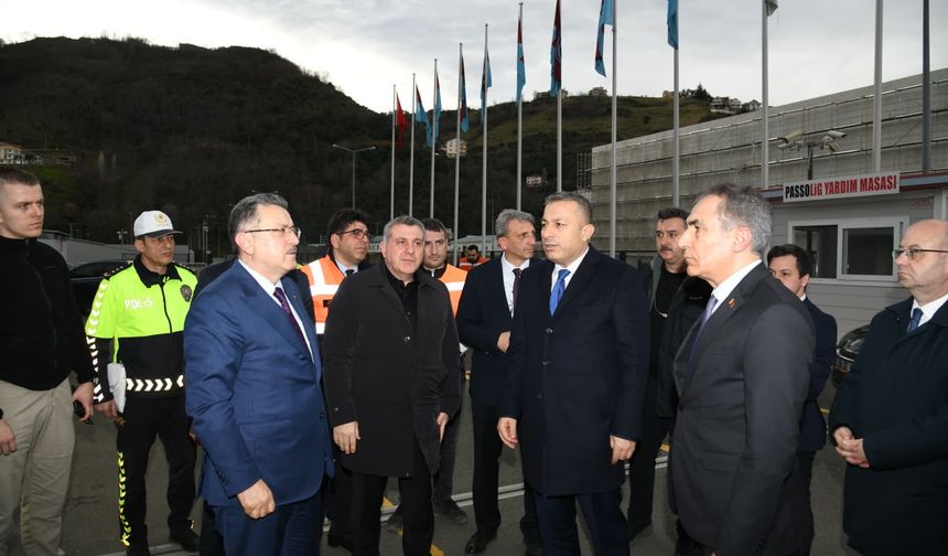 TRABZONSPOR - FENERBAHÇE MAÇI ÖNCESİ YENİ YOL DÜZENLEMESİ