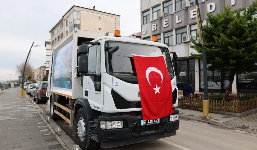 ARSİN’DE TEMİZLİK İŞLERİ’NE TAKVİYELER DEVAM EDİYOR