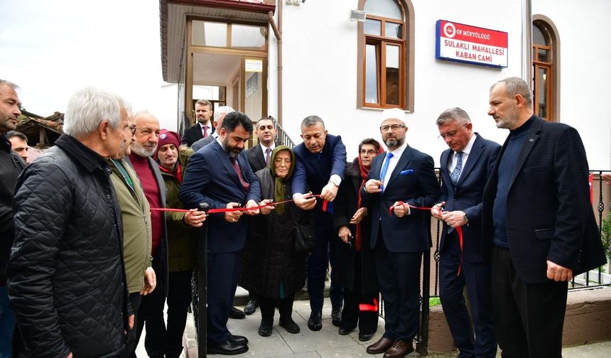 Kaban Camii İbadete Açıldı