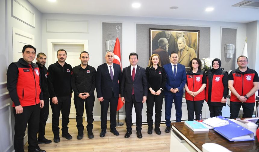 ORTAHİSAR BELEDİYESİ, KARTAL BELEDİYESİ İLE AFET YÖNETİMİNDE İŞBİRLİĞİ YAPACAK