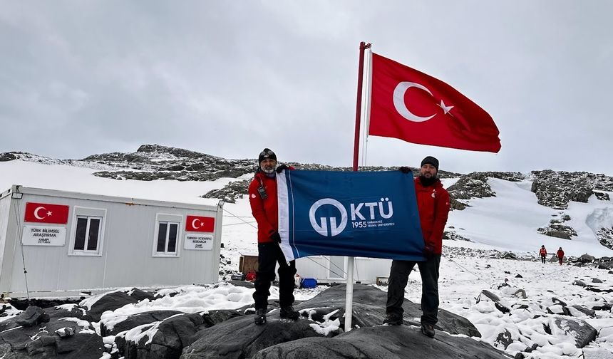KTÜ’lü Akademisyen, Antarktika’da: 10. Ulusal Bilim Seferi Başladı