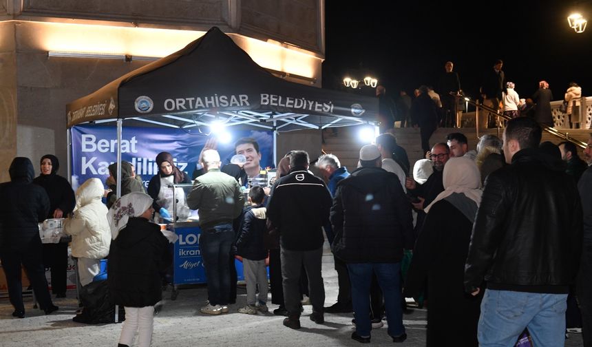 ORTAHİSAR BELEDİYESİ, KANDİL GELENEĞİNİ YAŞATIYOR