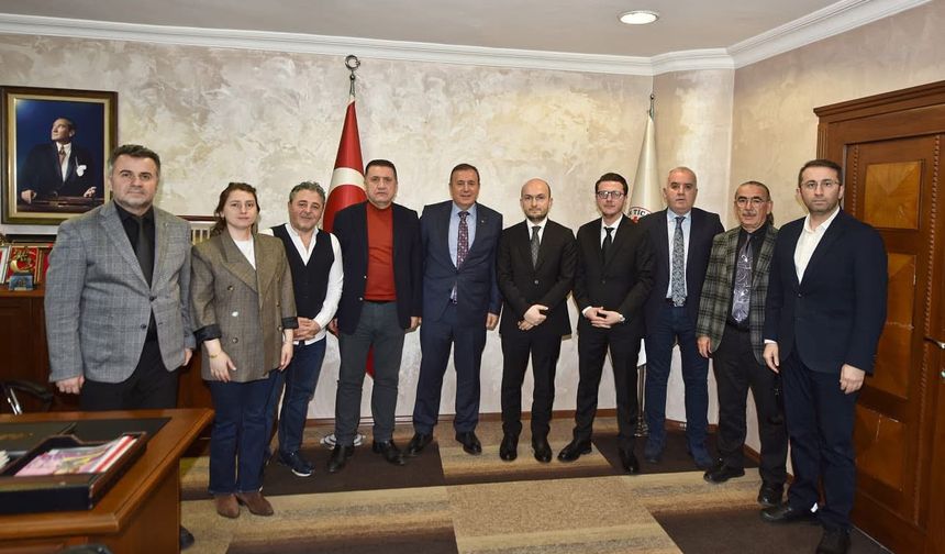 Basın İlan Kurumu’ndan TTSO’ya ziyaret