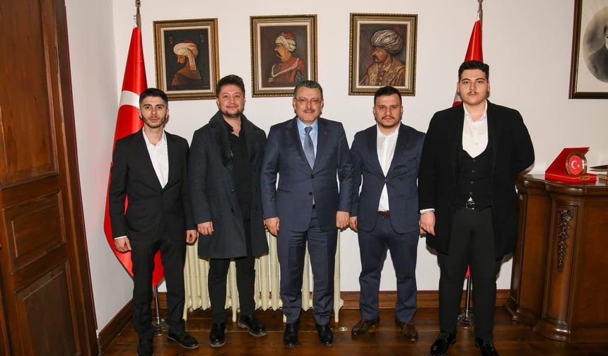 Kavakmeydanı Ülkü Ocakları’ndan Başkan Genç’e Ziyaret