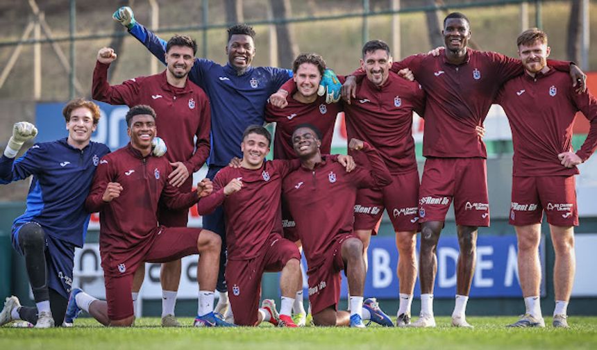 Trabzonspor’un Gaziantep FK maçı hazırlıkları sürüyor