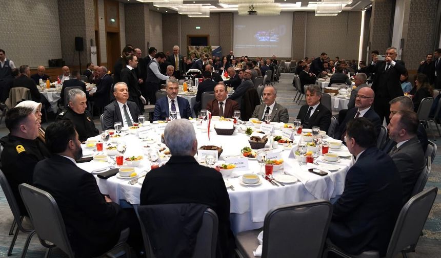 MÜSİAD Trabzon geleneksel iftar yemeğine üstdüzey katılım
