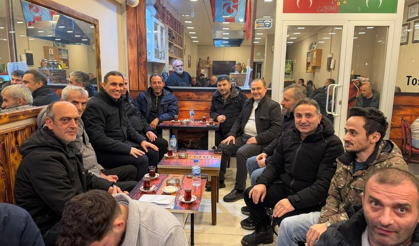 AK PARTİ YOMRA İLÇE BAŞKANI AYDOĞAN İSKENDER’E UYKU YOK