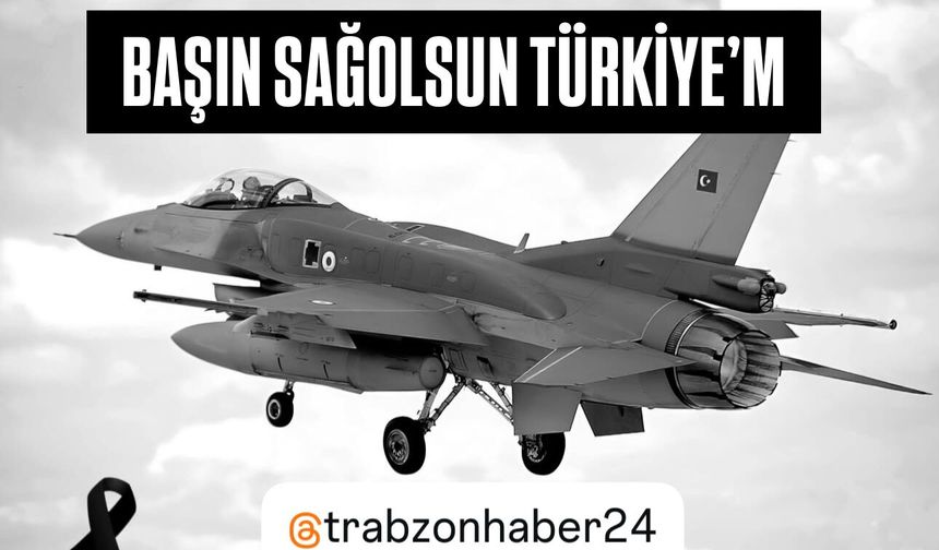 F-16 savaş uçağı yola düştü şehidimiz var