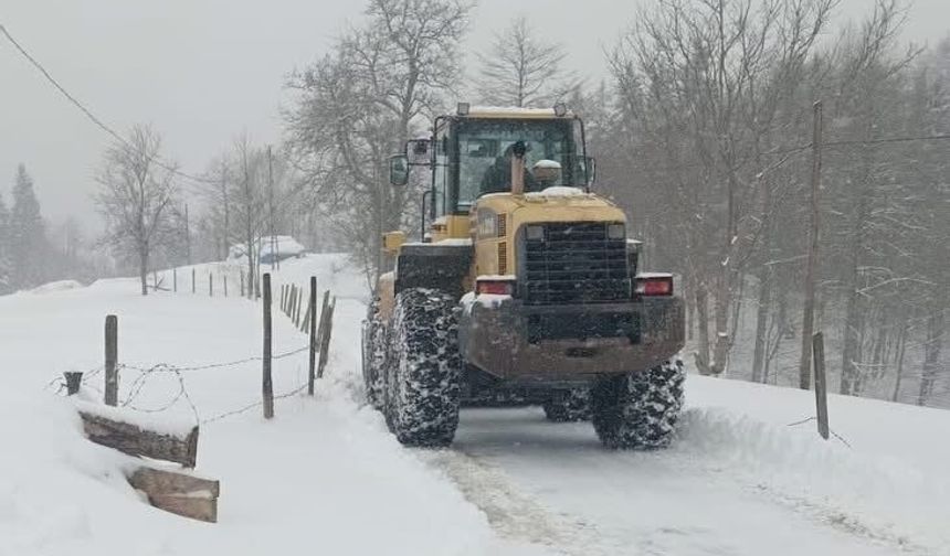 Trabzon’un o ilçesinde Okullar bir gün tatil edildi