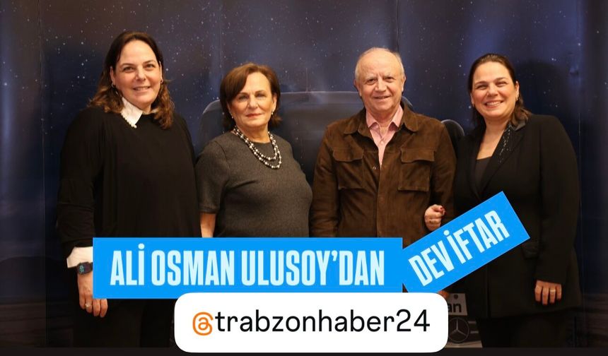 Ali Osman Ulusoy Şirketler Grubu’nda Geleneksel İftar Buluşması ve Kıdem Ödül Töreni