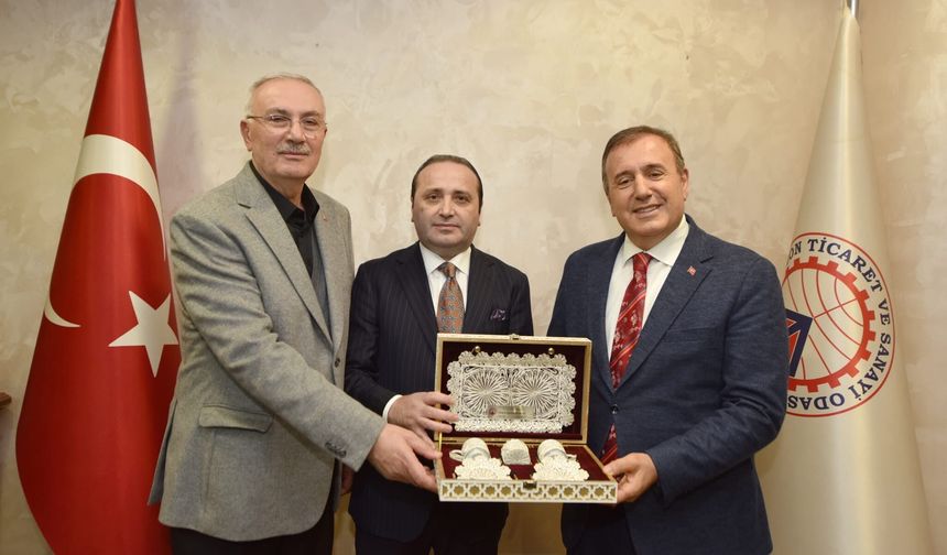 Ticaret Bakan Yardımcısı Tuzcu'dan TTSO'ya ziyaret