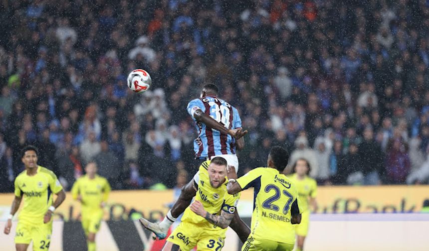 Bu Defa Olmadı .Trabzonspor 2-Fenerbahçe 3