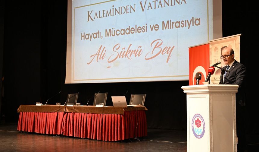 TBMM 1. Dönem Milletvekili Ali Şükrü Bey’i Anıyoruz