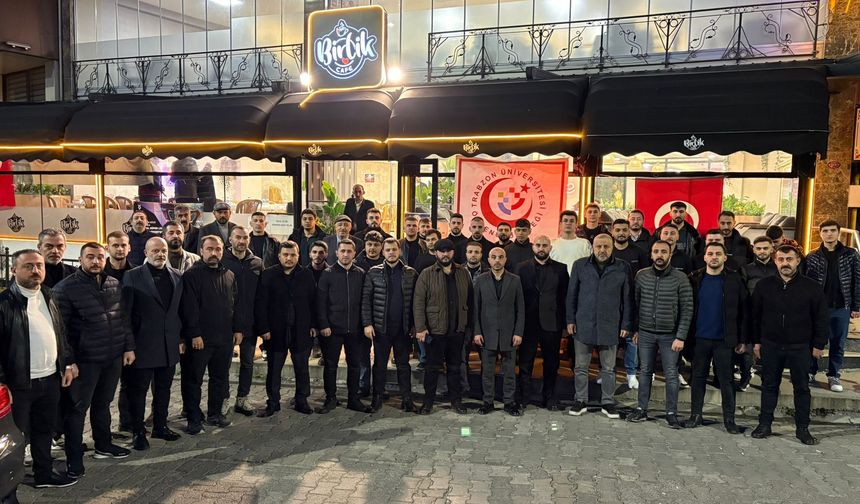 Trabzon Üniversitesi Öğrenci Derneği’nden Birlik ve Kardeşlik İftarı