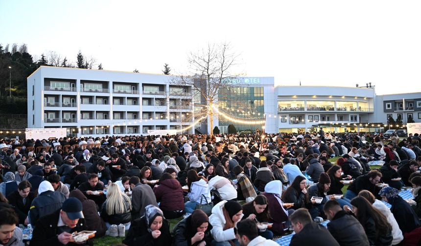 KTÜ’de “Hep Birlikte Aynı Sofrada” İftar Buluşması Gerçekleştirildi