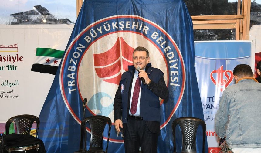 Başkan Genç, Halep’te konuştu:  “KARDEŞLİĞİMİZ RAMAZAN SOFRASINDA PEKİŞİYOR”