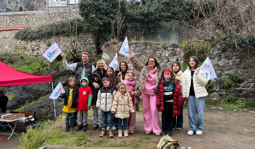 LÖSEV’İN MİNİK KAHRAMANLARI, “TAŞACAK BU DENİZ” SETİNDE