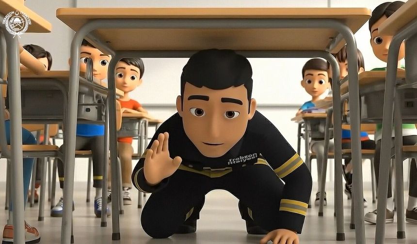 BÜYÜKŞEHİR’DEN ÇOCUKLARA DEPREM BİLİNCİ AŞILAYAN ÖRNEK ÇALIŞMA