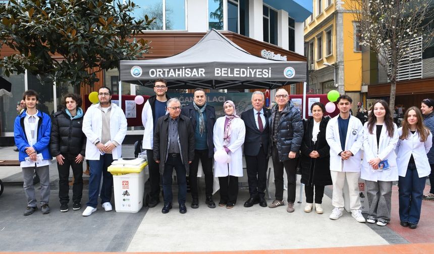 ORTAHİSAR BELEDİYESİ’NDEN VATANDAŞLARA ‘ATIK İLAÇ’ ÇAĞRISI