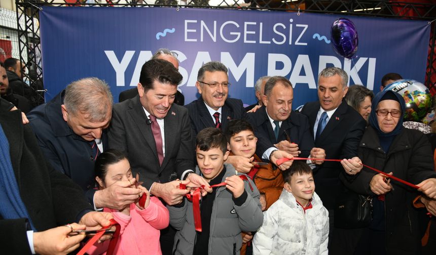 Engelsiz Yaşam Parkı Trabzon’da Kapılarını Açtı!