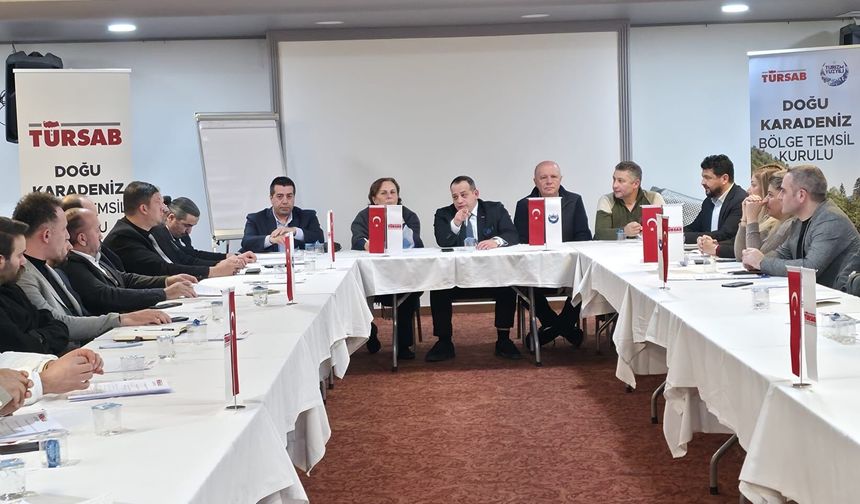 TÜRSAB Doğu Karadeniz Bölge Başkanlığı İstişare Toplantısı Gerçekleşti